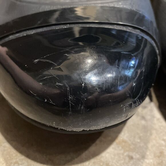 Crocs Black Cap Toe Ballet Flats Shoes Women Size 8 Casual Slip On - Picture 5 of 10